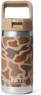 YETI Rambler Jr. - Botella de 12 onzas para niños, con tapa con pajilla