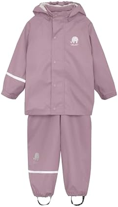 Kids Waterproof Rain and Snow Suit with Detachable Hood