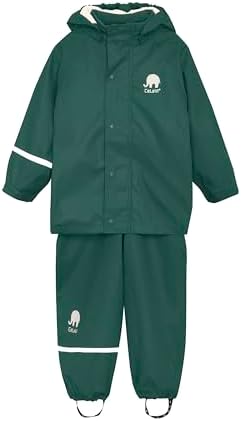 Kids Waterproof Rain and Snow Suit with Detachable Hood