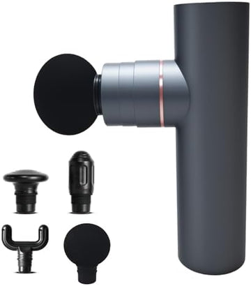 Mini Deep Tissue Massage Gun with 4 Attachments