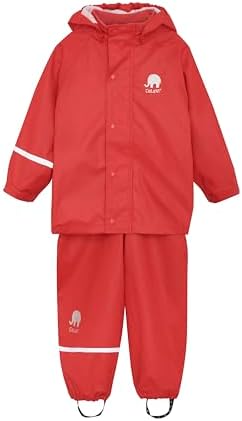 Kids Waterproof Rain and Snow Suit with Detachable Hood