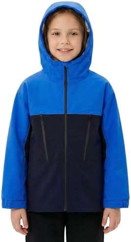 Kids Lightweight Hooded Rain Jacket