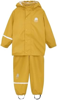 Kids Waterproof Rain and Snow Suit with Detachable Hood