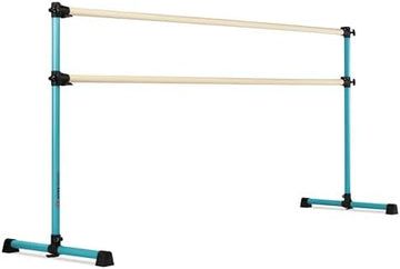 Portable Adjustable Wooden Double Ballet Barre
