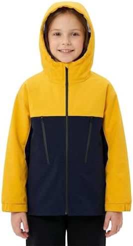 Kids Lightweight Hooded Rain Jacket
