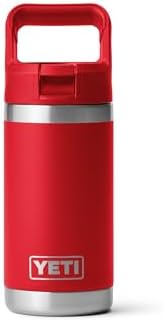 YETI Rambler Jr. - Botella de 12 onzas para niños, con tapa con pajilla