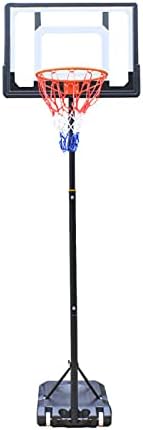 Height-Adjustable Portable Basketball Hoop