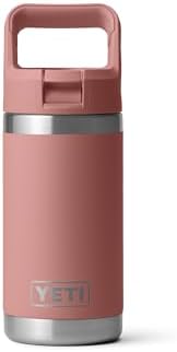 YETI Rambler Jr. - Botella de 12 onzas para niños, con tapa con pajilla