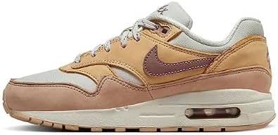 Air Max 1 SE Shoes Size 4 (Light Bone/Hemp/Smokey Mauve)