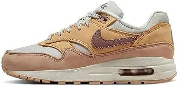 Air Max 1 SE Shoes Size 4 (Light Bone/Hemp/Smokey Mauve)