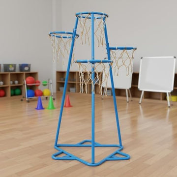 Kids Indoor Outdoor Multi-Hoop Basketball Hoop