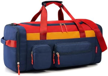 Kids Travel Duffel Bag with Shoe & Wet Pockets