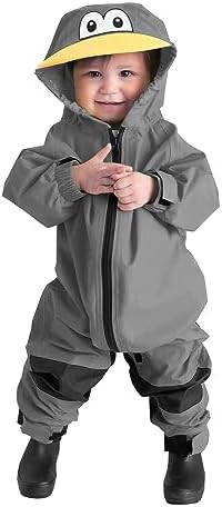 Toddler Waterproof One-Piece Rain and Snow Suit