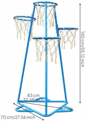 Kids Indoor Outdoor Multi-Hoop Basketball Hoop