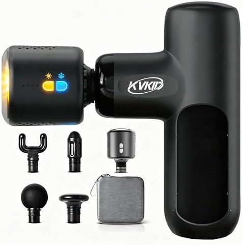 Mini Deep Tissue Massage Gun with 4 Attachments