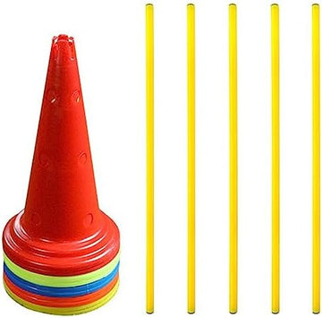 Kids Portable Speed and Agility Hurdle Training Set
