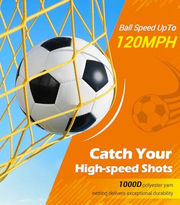 12x6 FT Portable Soccer Goal with Target