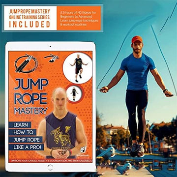 High-Speed Steel Wire Competition Jump Rope