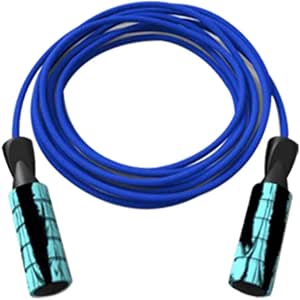 Adjustable Weighted Jump Rope with Anti-Slip Handles