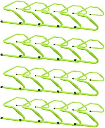 6-Piece Adjustable Agility Hurdle Training Set