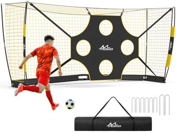 12x6 FT Portable Soccer Goal with Target