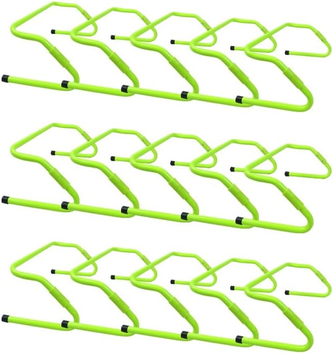 6-Piece Adjustable Agility Hurdle Training Set