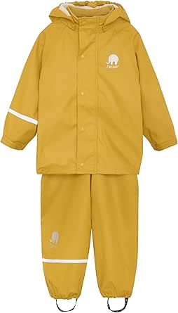 Kids Waterproof Rain and Snow Suit with Detachable Hood
