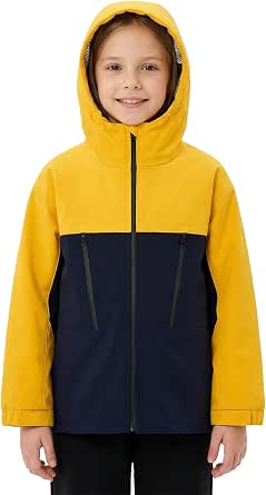 Kids Lightweight Hooded Rain Jacket