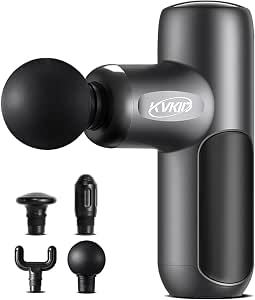 Mini Deep Tissue Massage Gun with 4 Attachments