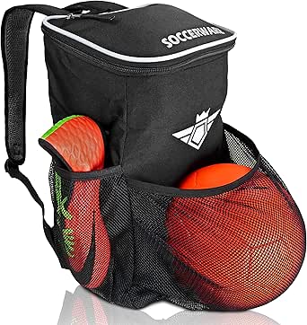 Soccer Backpack with Ball Holder